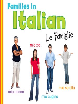 cover image of Families in Italian